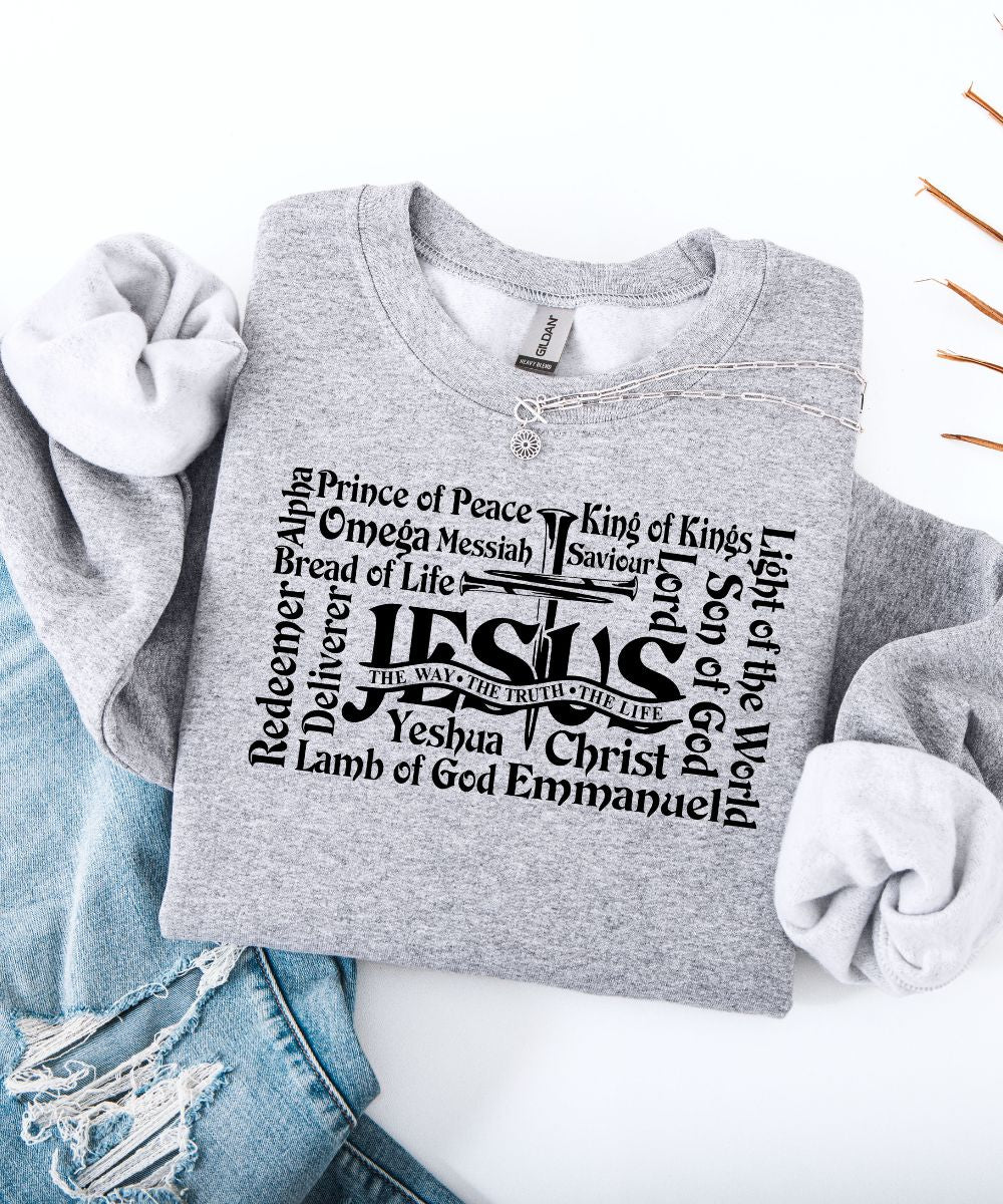 The Names of Jesus Sweatshirt